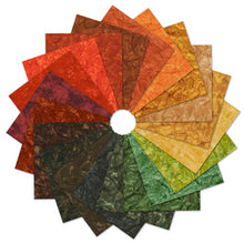 Load image into Gallery viewer, 20 Kaufman Batik Fat Quarters, Prisma Dyes, FQ-2128-20, Autumn Colorstory
