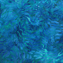 Load image into Gallery viewer, Robert Kaufman Batik Fabric, By The Half Yard, AMD-20842-81 Turquoise
